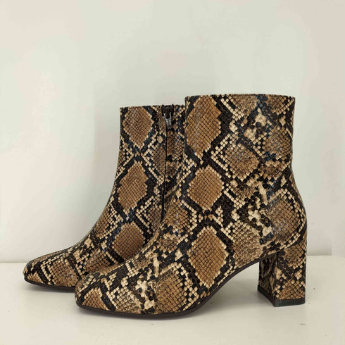 メゾンスペシャル MAISON SPECIAL VEGAN LEARHER SHORT BOOTS ヴィ―ガン レザー ショートブーツ レディース 36