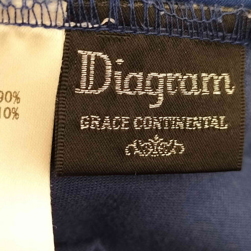 ダイアグラムグレースコンチネンタル Diagram GRACE CONTINENTAL ウエストフリル ストレッチパンツ レディース JPN:38