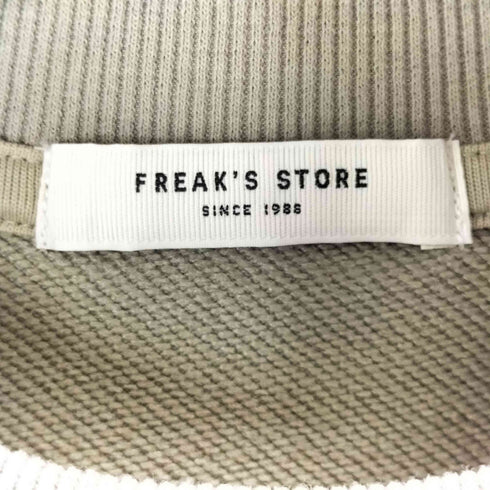 フリークスストア FREAKS STORE ドライミックス クルーネック スピンドルスウェット メンズ S