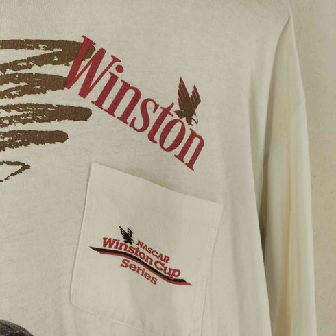 レーシングカップ 両面プリント ロングスリーブTシャツ メンズ XL