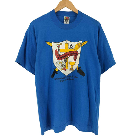 フルーツオブザルーム FRUIT OF THE LOOM 90s 教会 プリントTシャツ メンズ L
