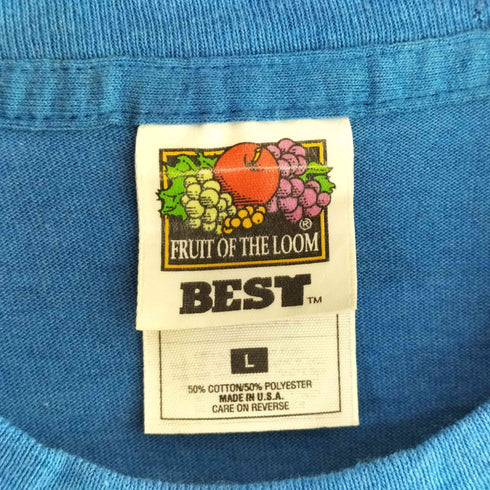 フルーツオブザルーム FRUIT OF THE LOOM 90s 教会 プリントTシャツ メンズ L