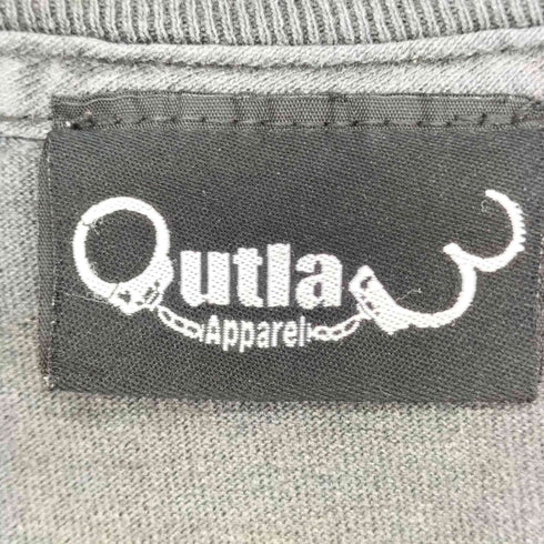 outla フェード プリントTシャツ メンズ