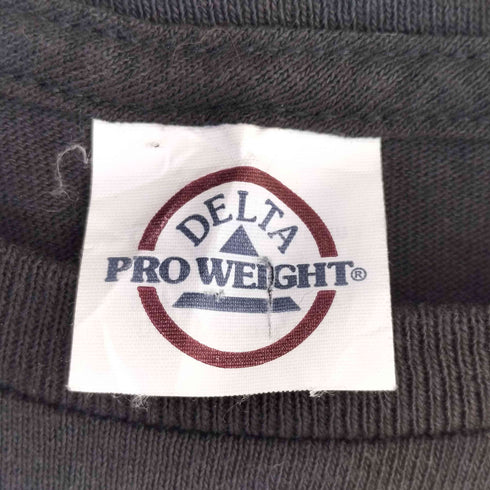 デルタプロウェイト DELTA PRO WEIGHT 企業ロゴ バックプリントTシャツ メンズ L