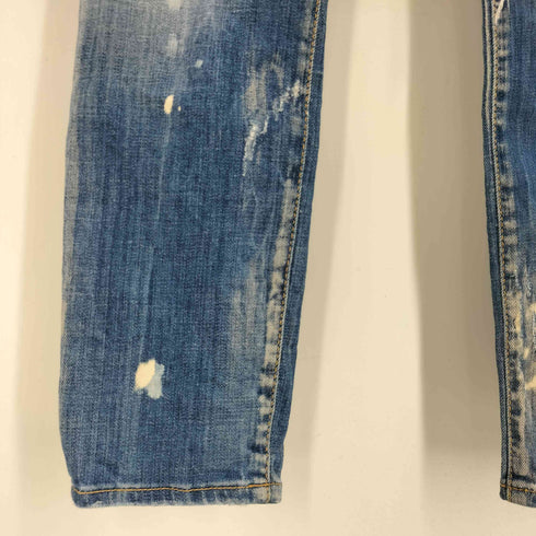 ディースクエアード DSQUARED2 18SS イタリア製 DISTRESSED PRINTED TOMBOY JEANS レディース EUR:36