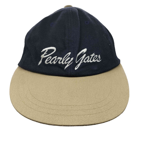 パーリーゲイツ PEARLY GATES PG 18 ロゴ刺繍 6パネル キャップ メンズ