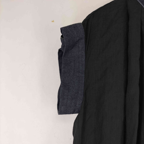 BOUTIQUE TOKYO DRESS デニム切替 リネンワンピース レディース