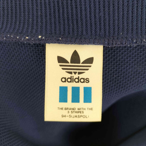 アディダス adidas 90S デサント製 日本製 トレフォイル刺繍 トラックジャケット メンズ import:L