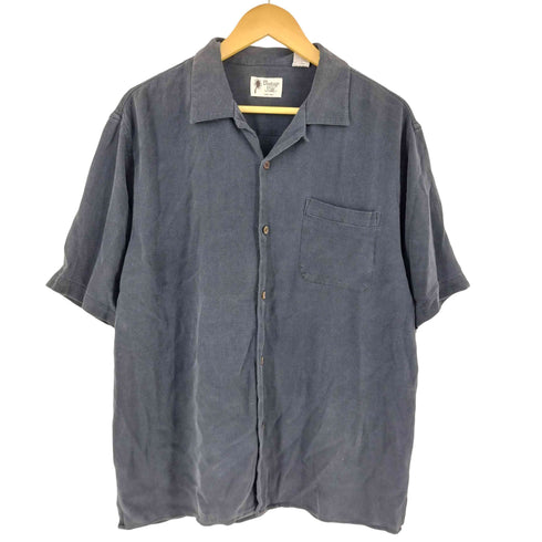 Vintage Silk シルクオープンカラーシャツ メンズ L