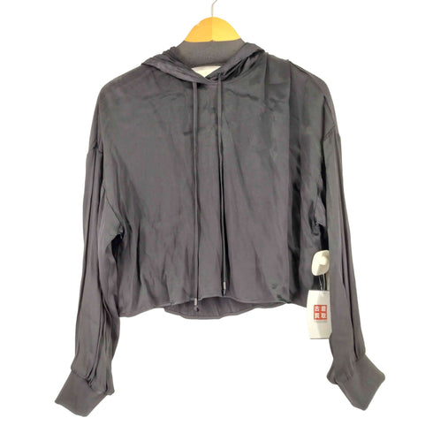 ザラ ZARA サテンパーカー レディース import:S