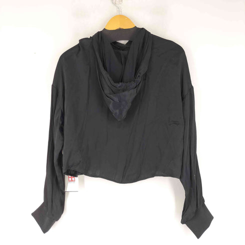 ザラ ZARA サテンパーカー レディース import:S