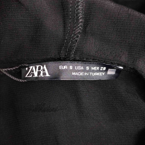 ザラ ZARA サテンパーカー レディース import:S