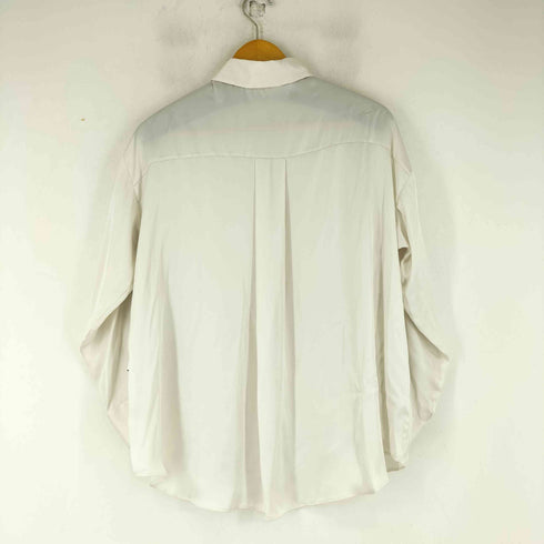 ザラ ZARA L/S サテンシャツ レディース import:XS