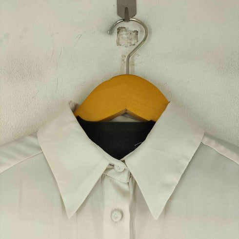 ザラ ZARA L/S サテンシャツ レディース import:XS