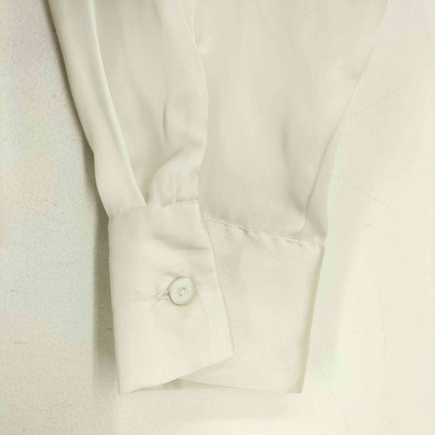 ザラ ZARA L/S サテンシャツ レディース import:XS
