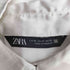 ザラ ZARA L/S サテンシャツ レディース import:XS