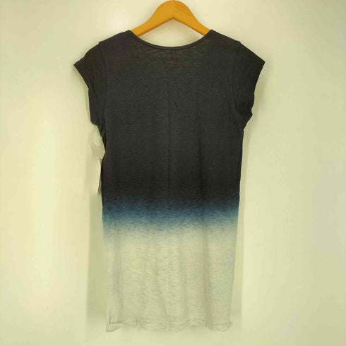 フォーティーファイブアール 45R HURA 藍染グラデーション ロングTシャツ レディース JPN:2