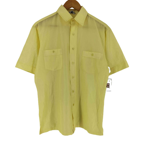 Idle time 90s ストライプ レギュラーカラーS/S シャツ メンズ