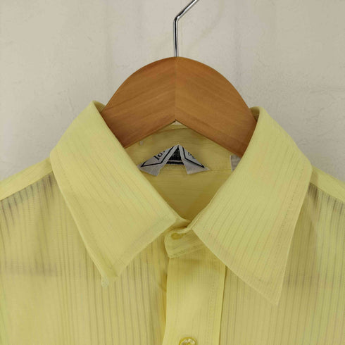 Idle time 90s ストライプ レギュラーカラーS/S シャツ メンズ