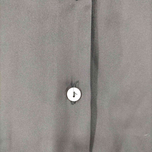 ザラ ZARA L/S サテンシャツ レディース import:M