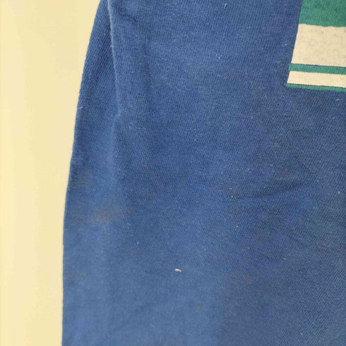 80-90S ボディ HAWAII ハワイ プリント S/S Tシャツ 裾袖 シングルステッチ メンズ