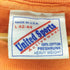 ユナイテッドスポーツ UNITED SPORTS 80-90S ボディ USA製 サイドストライプ S/S Tシャツ 裾袖 シングルステッチ メンズ import:L