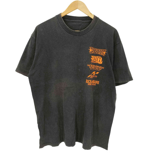 90-00S 両面 プリント バイク 企業ロゴ Tシャツ メンズ