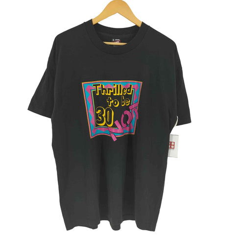 フルーツオブザルーム FRUIT OF THE LOOM 90s ジョーク メッセージプリントTシャツ メンズ XL