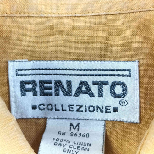 RENATO リネンL/S キューバシャツ メンズ JPN:M
