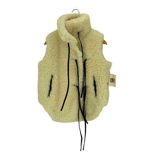 ソリン SORIN Synthetic Fur Lace-up Vest レディース JPN:38
