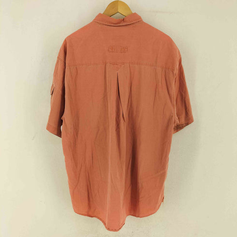 エディーバウアー Eddie Bauer 80s 黒タグ Rufton Twill フィッシングシャツ メンズ XL