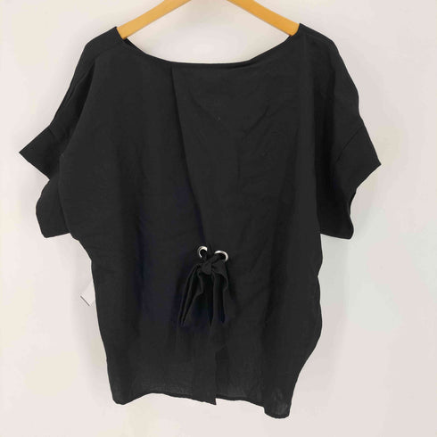 オズモーシス OSMOSIS フレンチスリーブレーヨンブラウス レディース ONE SIZE