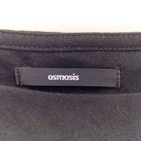 オズモーシス OSMOSIS フレンチスリーブレーヨンブラウス レディース ONE SIZE