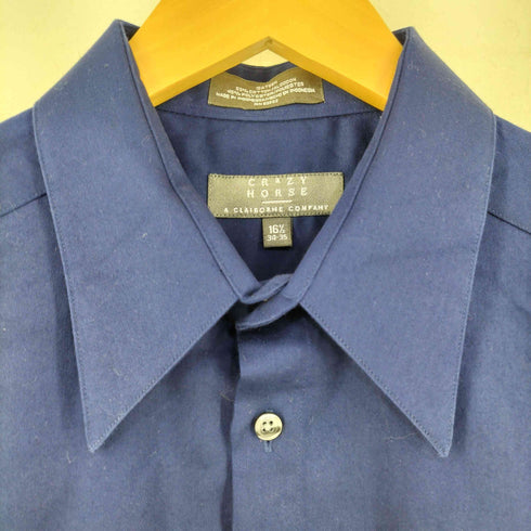 クレイジーホース CRAZY HORSE コットンポリレギュラーカラーL/S シャツ メンズ 161/2
