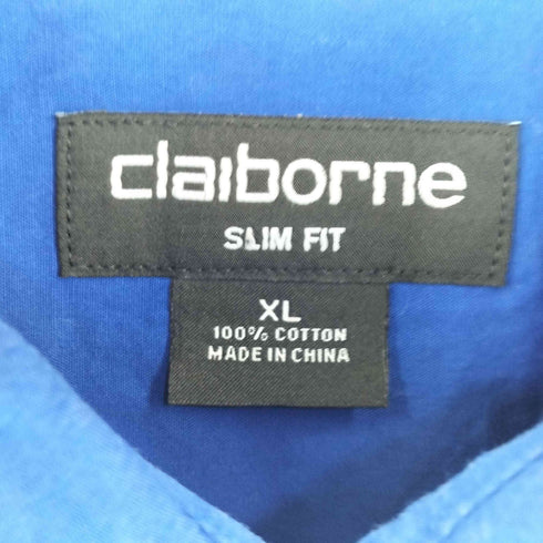 クレイボーン Claiborne 90S SLIM FIT ポケットシャツ メンズ import:XL