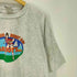 Rick’s AMERICA 90S USA製 霜降り 両面 ラグビー ガール ナンバリング プリント Tシャツ メンズ import:XL