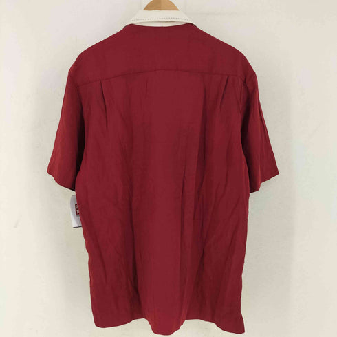 カリビアン Caribbean シルクコットン オープンカラーS/S シャツ メンズ JPN:M