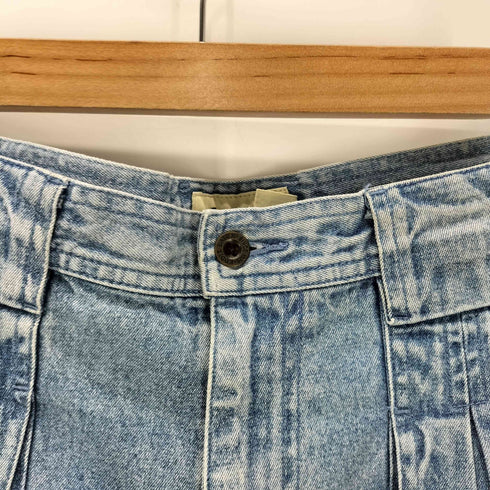 エディーバウアー Eddie Bauer 90S 白タグ デニム カーゴ ショーツ ハーフ パンツ メンズ 33