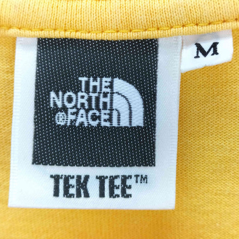 ザノースフェイス THE NORTH FACE YUJI S T XXI TEK TEE ロゴ プリント S/S Tシャツ メンズ import:M