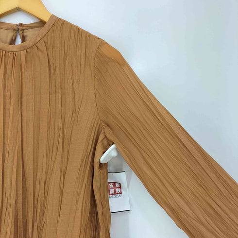 グリーンレーベルリラクシング GREEN LABEL RELAXING FFC プリーツカコウ マキシ ワンピース レディース FREE