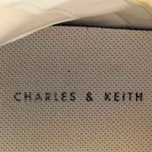 チャールズアンドキース CHARLES&KEITH サブラ レースアップアンクルブーツ Sabra Lace-Up Ankle Boots レディース 37