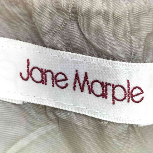 ジェーンマープル JANE MARPLE 花柄 ジャガード ノースリーブ ワンピース レディース JPN:M