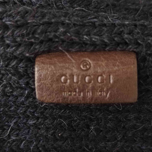 グッチ GUCCI イタリア製 アルパカ アクリル混 タートルネックニット archive メンズ