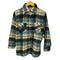 Madison 70-80S ウール リネン ナイロン 混 チェック L/S ヘビー フランネル ヘビネル シャツ メンズ import:L
