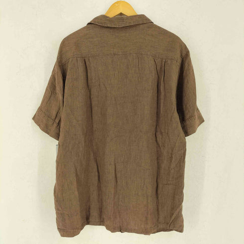 トミーバハマ Tommy Bahama ISLAND SOFT リネンオープンカラーシャツ メンズ M