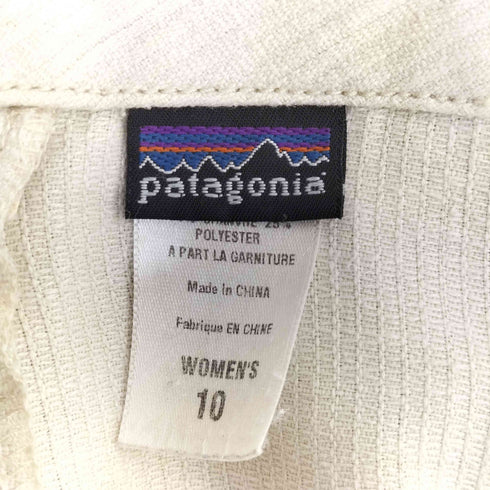 パタゴニア patagonia ステッチデザイン ストレートパンツ レディース 10