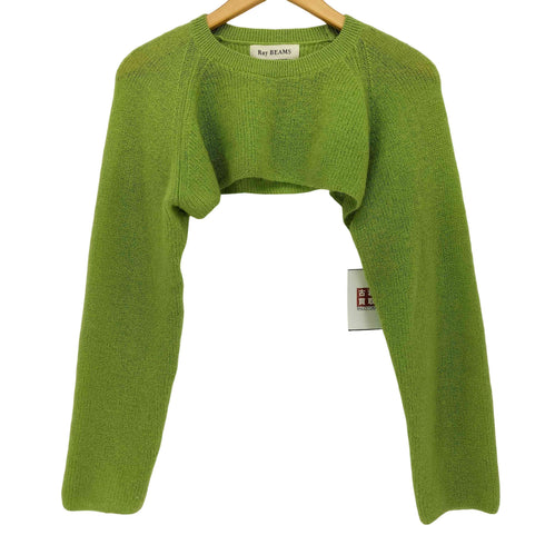 レイビームス Ray BEAMS 22aw アゼアミ クロップド クルーネック ニット レディース FREE