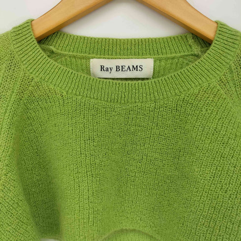 レイビームス Ray BEAMS 22aw アゼアミ クロップド クルーネック ニット レディース FREE