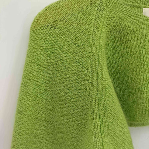 レイビームス Ray BEAMS 22aw アゼアミ クロップド クルーネック ニット レディース FREE