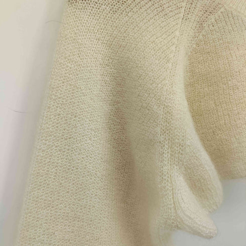 レイビームス Ray BEAMS 22aw アゼアミ クロップド クルーネック ニット レディース FREE